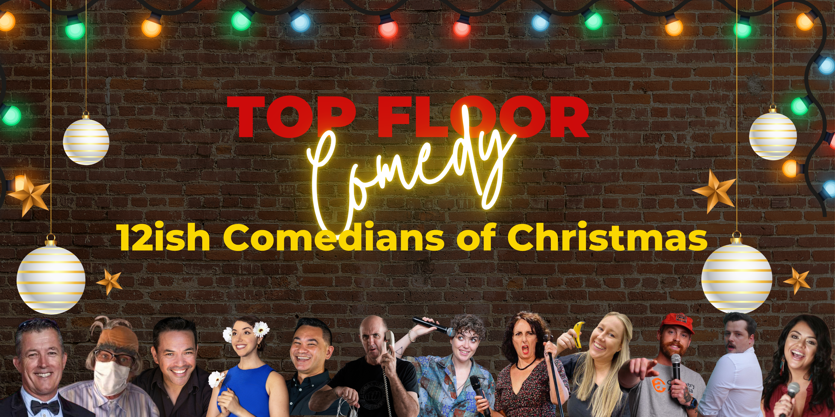 Top Floor Comedy - 12ish Comedians (1)