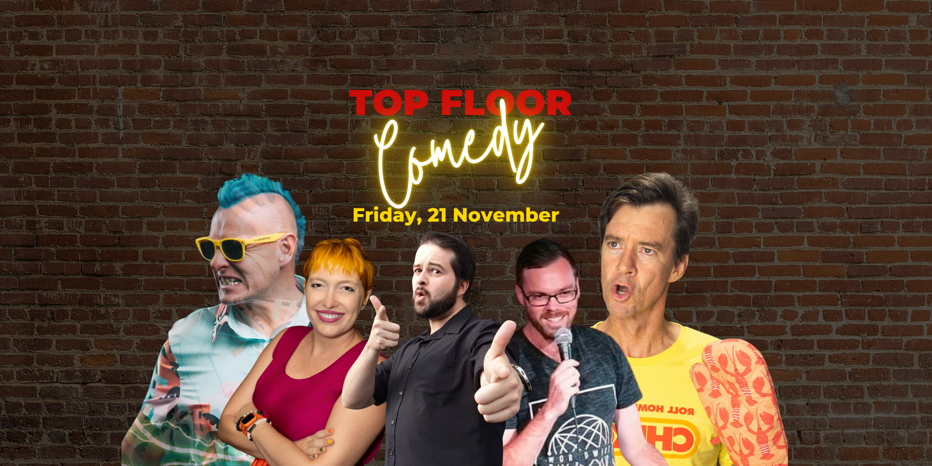 Top Floor Comedy - 21 November-1