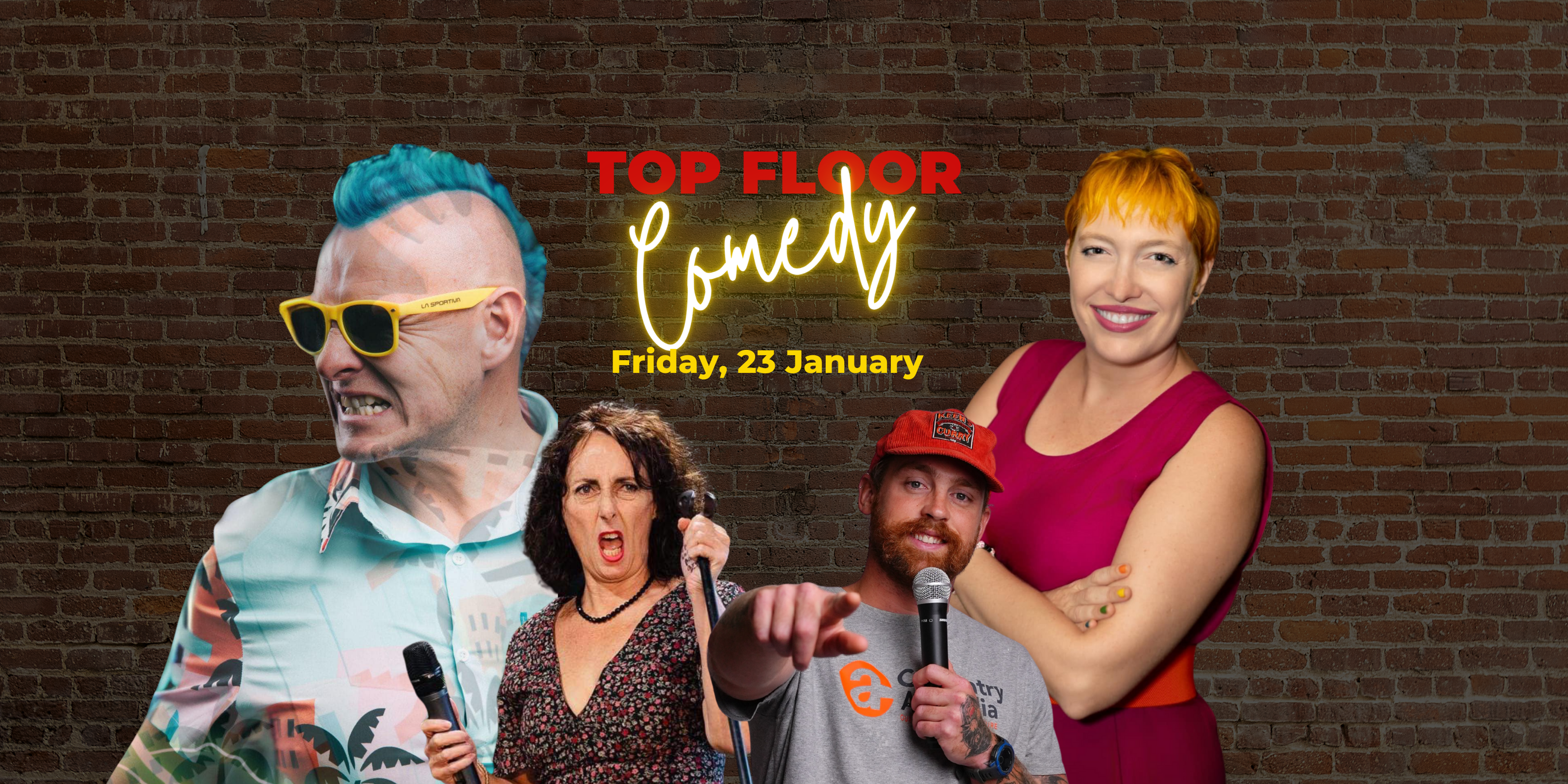Top Floor Comedy - 23 January-1