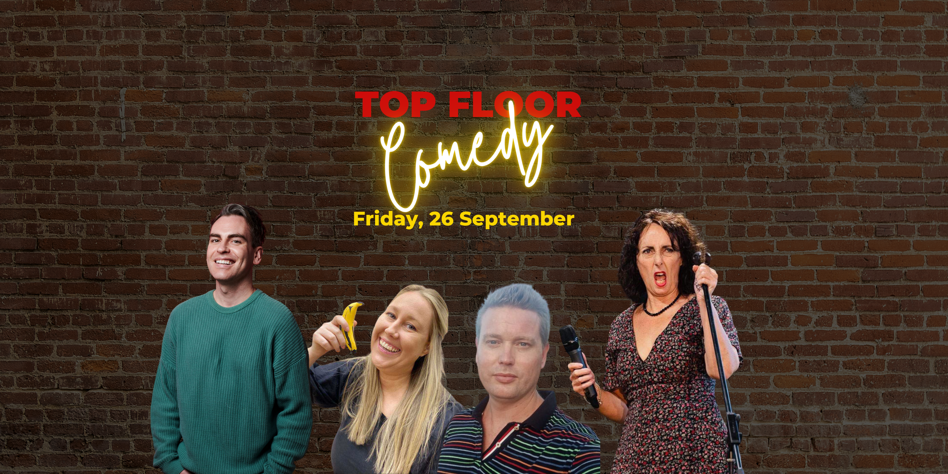 Top Floor Comedy - 26 September