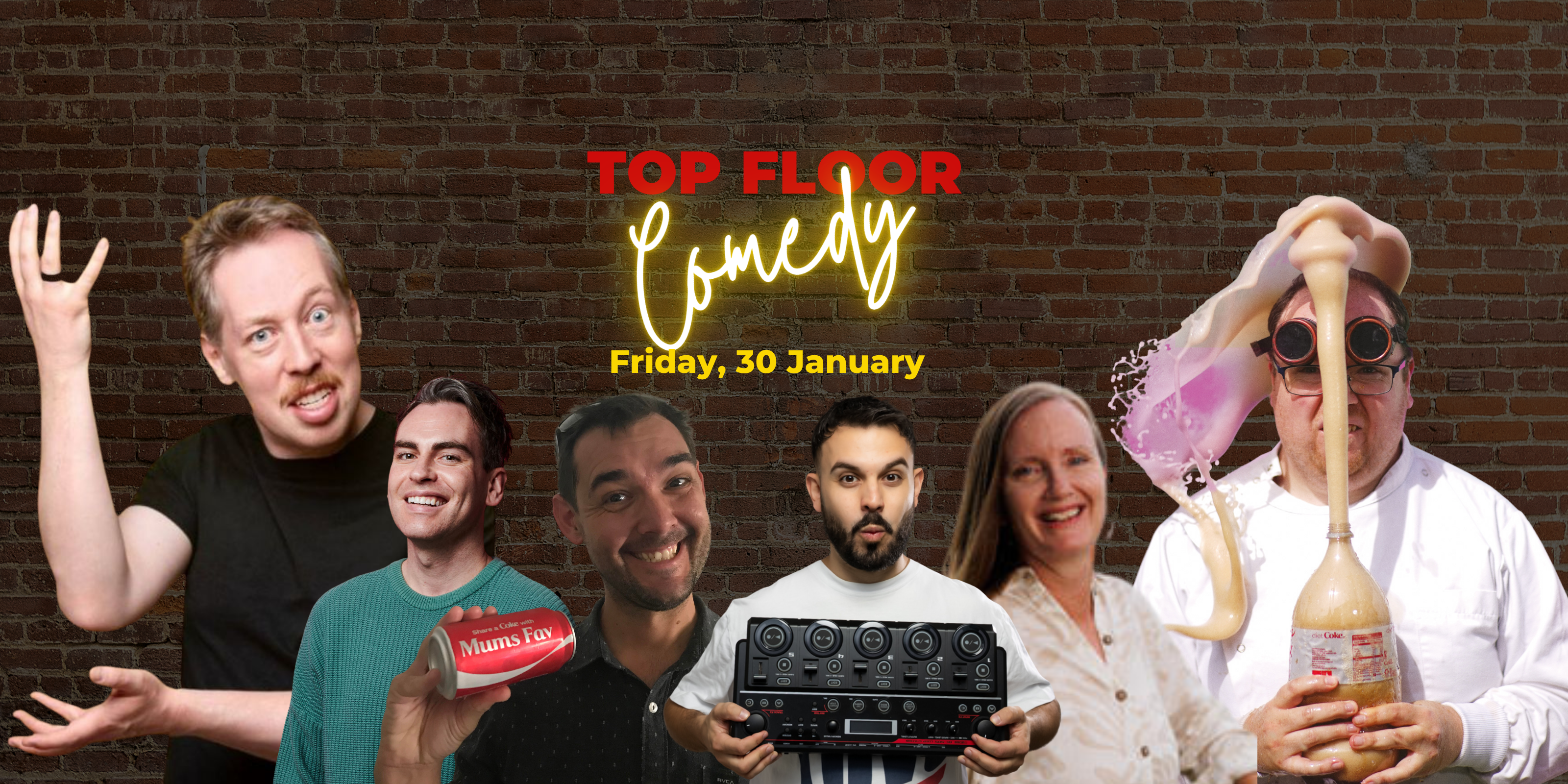 Top Floor Comedy - 30 January-1